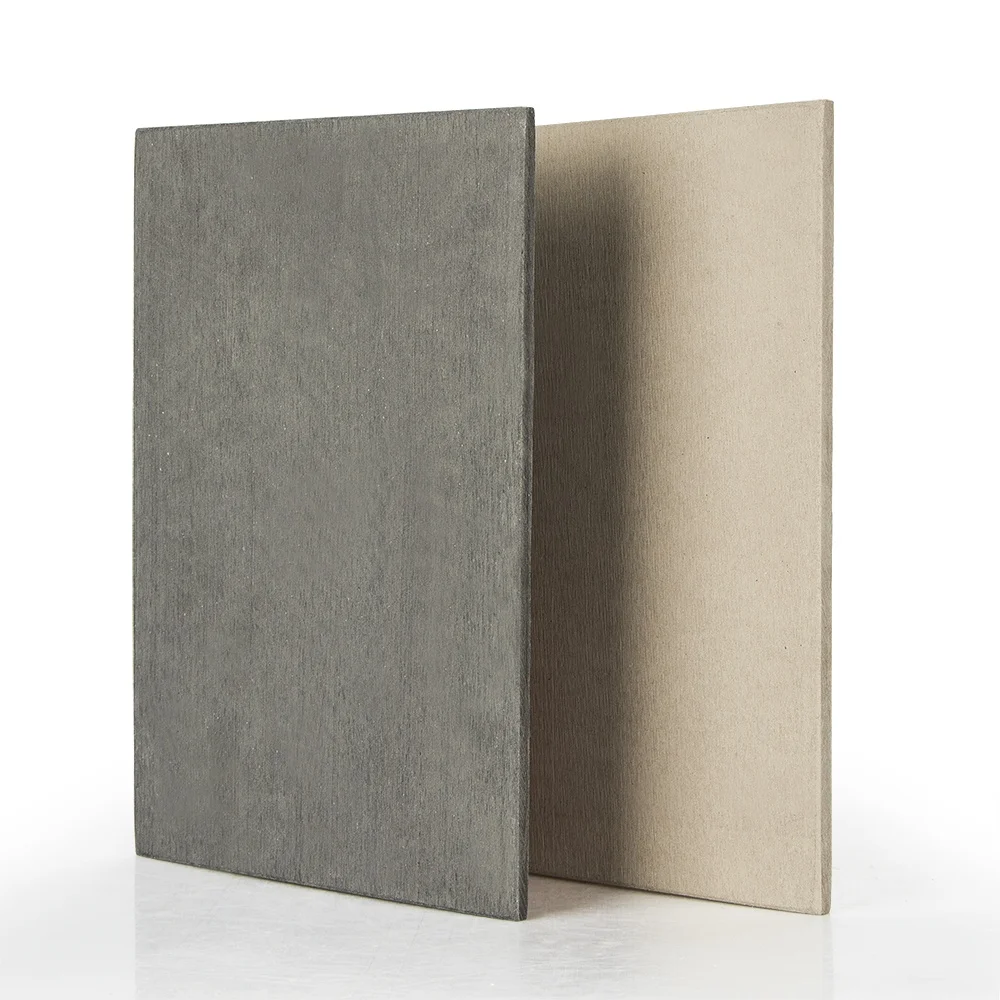 1220*2440 мм CE сертифицированный асбестовый серый текстурированный волоконно-цементный картон средней плотности, интерьерная настенная панель