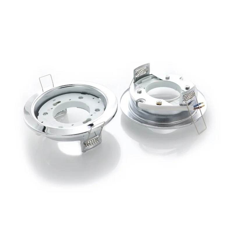 GX53 Cabinet Paint Lamp Base Electroplated Ceiling Courtyard Lighting Lamp holder