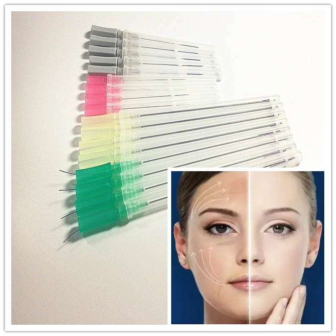 
Korea material pdo lift hilos tensores para el rostro Mono 29G38mm thread for skin filling 