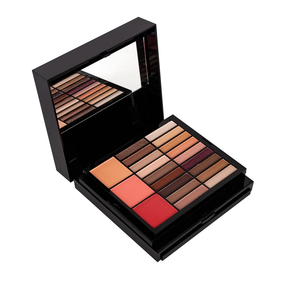 Wholesale Makeup Kit Lipgloss Highlighter Eyeshadow Palette Makeup Brush Set Cosmetics Supplier makeup brush set