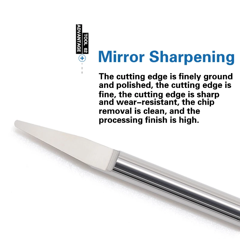 Solid Carbide Engraving Bit V Shape Radius Bottom Router Bits CNC Machine Carving Tools Milling Cutter