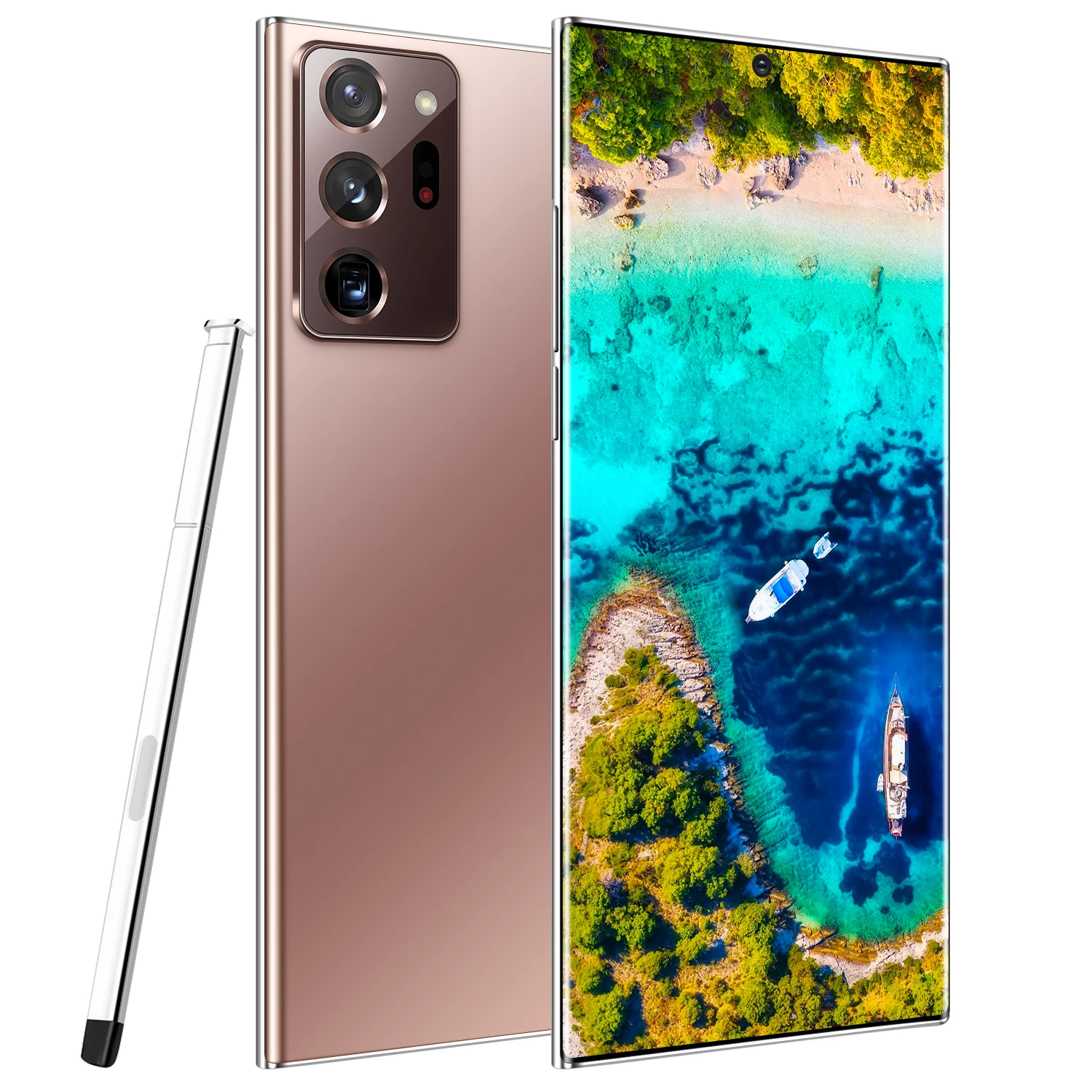 
Celulares baratos Note20U+ mobile phone 6.9 inch 12+512GB Smart phone 