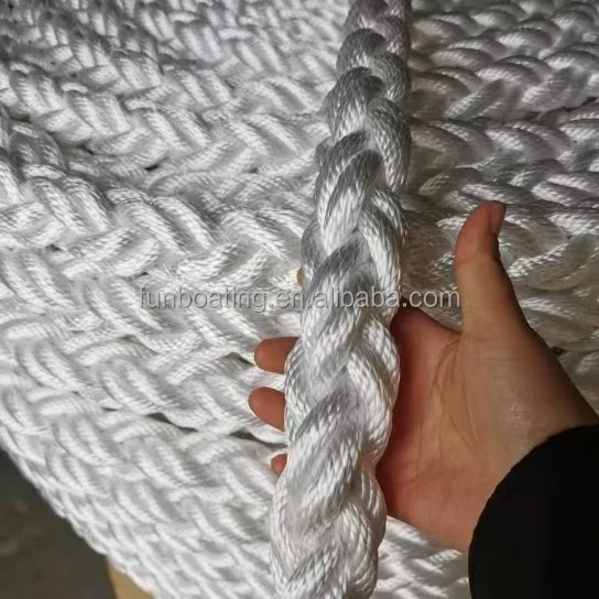 28mm/32mm/40mm Nylon dock line marine ropes for large boats