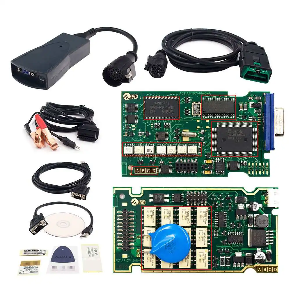 Диагностический сканер Golden Lexia 3 PP2000 Diagbox V7.83 для Peugeot Citroen lexia3 полный чип