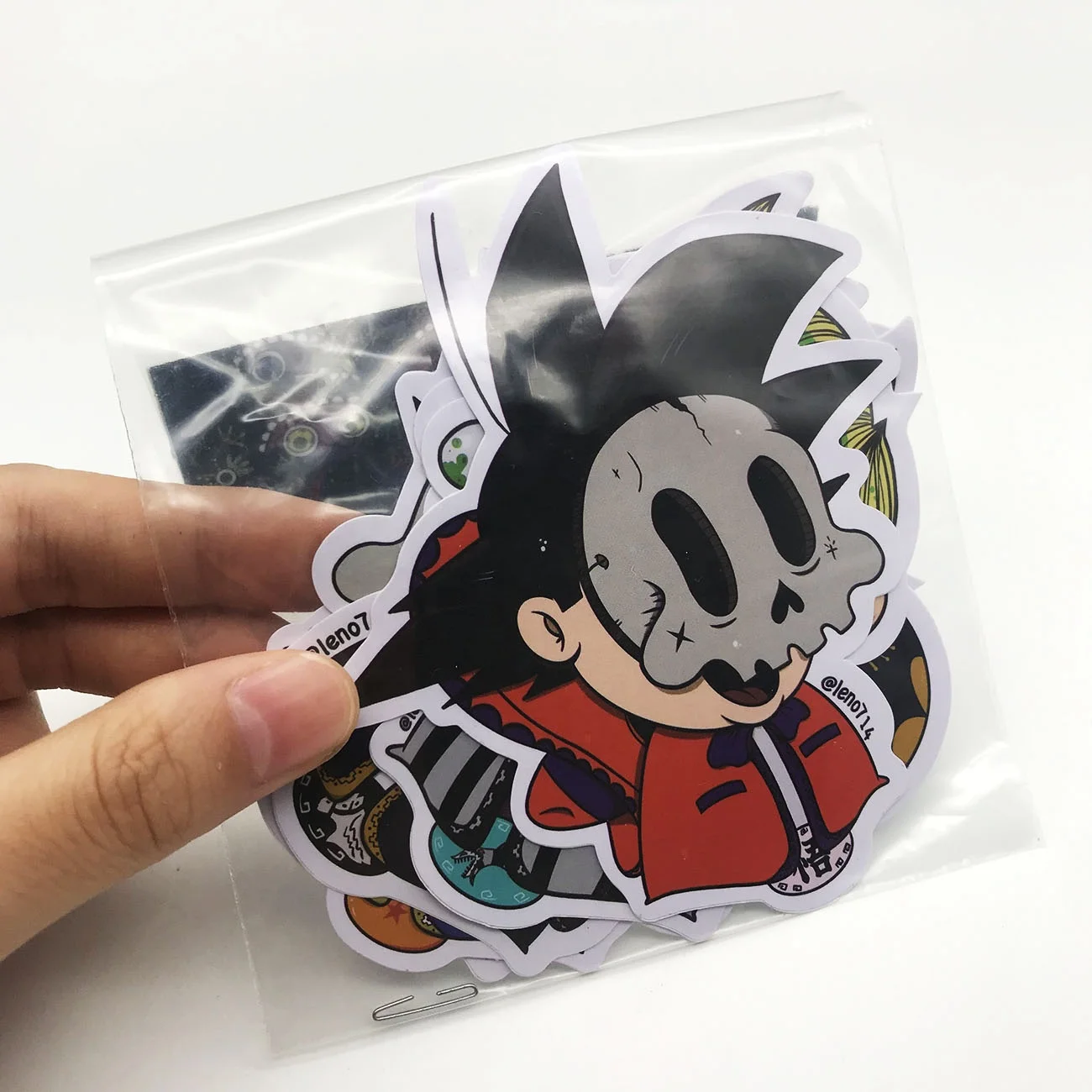 Custom Printed Irregular Die Cut Cute Cartoon Sticker Pack