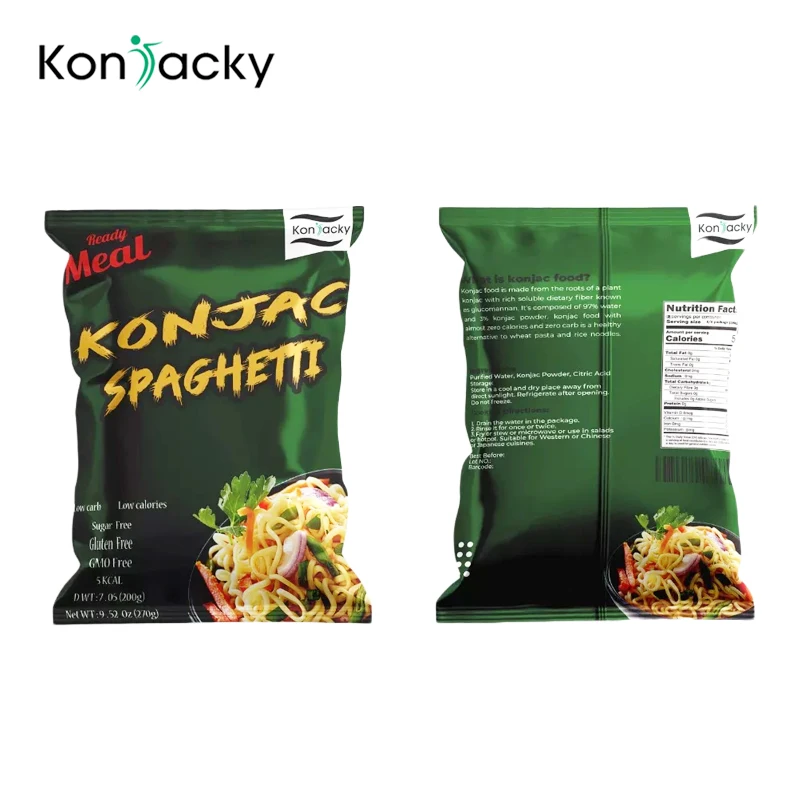 Konjac shirataki macaroni short pasta for vegetarian