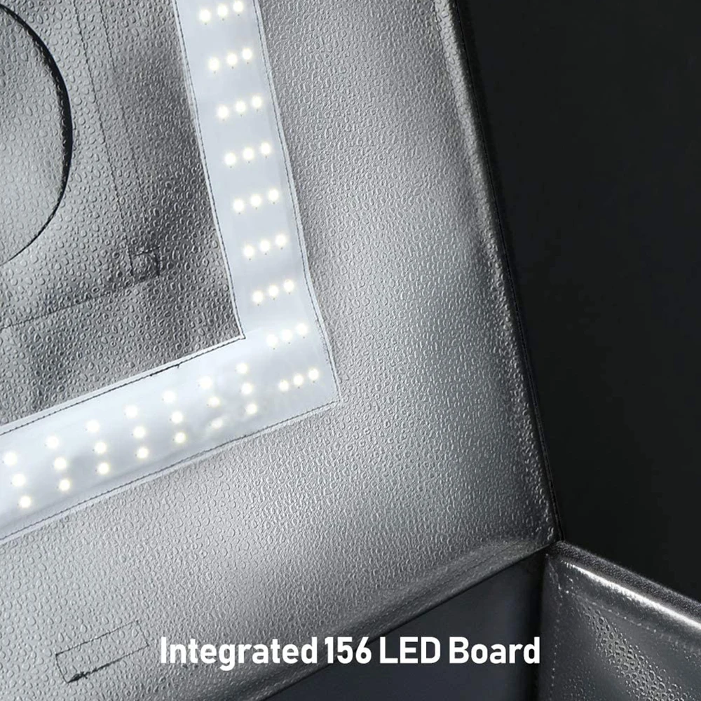 Junnx 60 см камера фото коробки фотография студийный лайтбокс LED Портативный софтбокс коробка НЧ-динамик Bluetooth para Estudio de