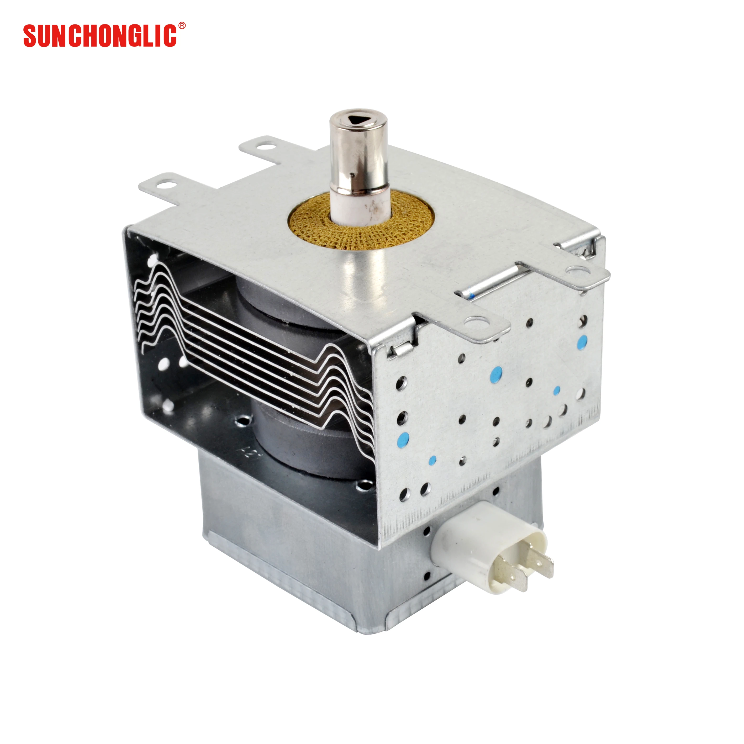 Sunchonglic microwave oven  magnetron 7 slices 4 holes positive direction large volume magnetron for microwave oven part