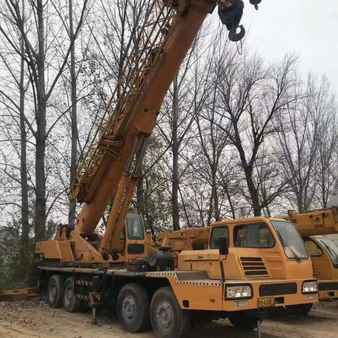 used  50ton truck crane QY50K is on  sale QY30 QY70