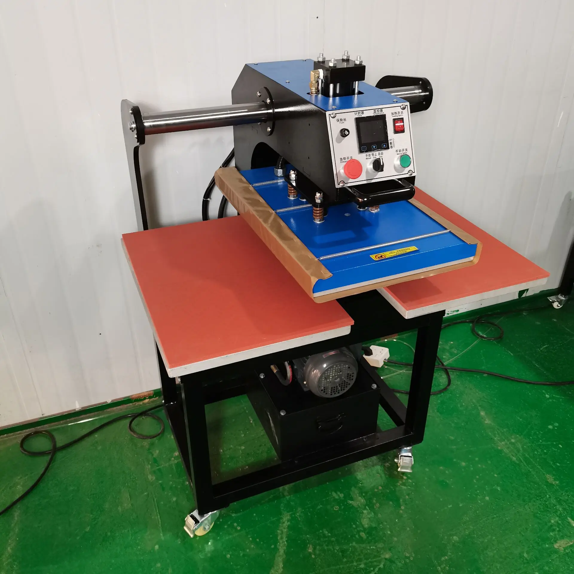 Heat press machine for DTF film press 2 double Station 110v/220v Hydraulic press machine