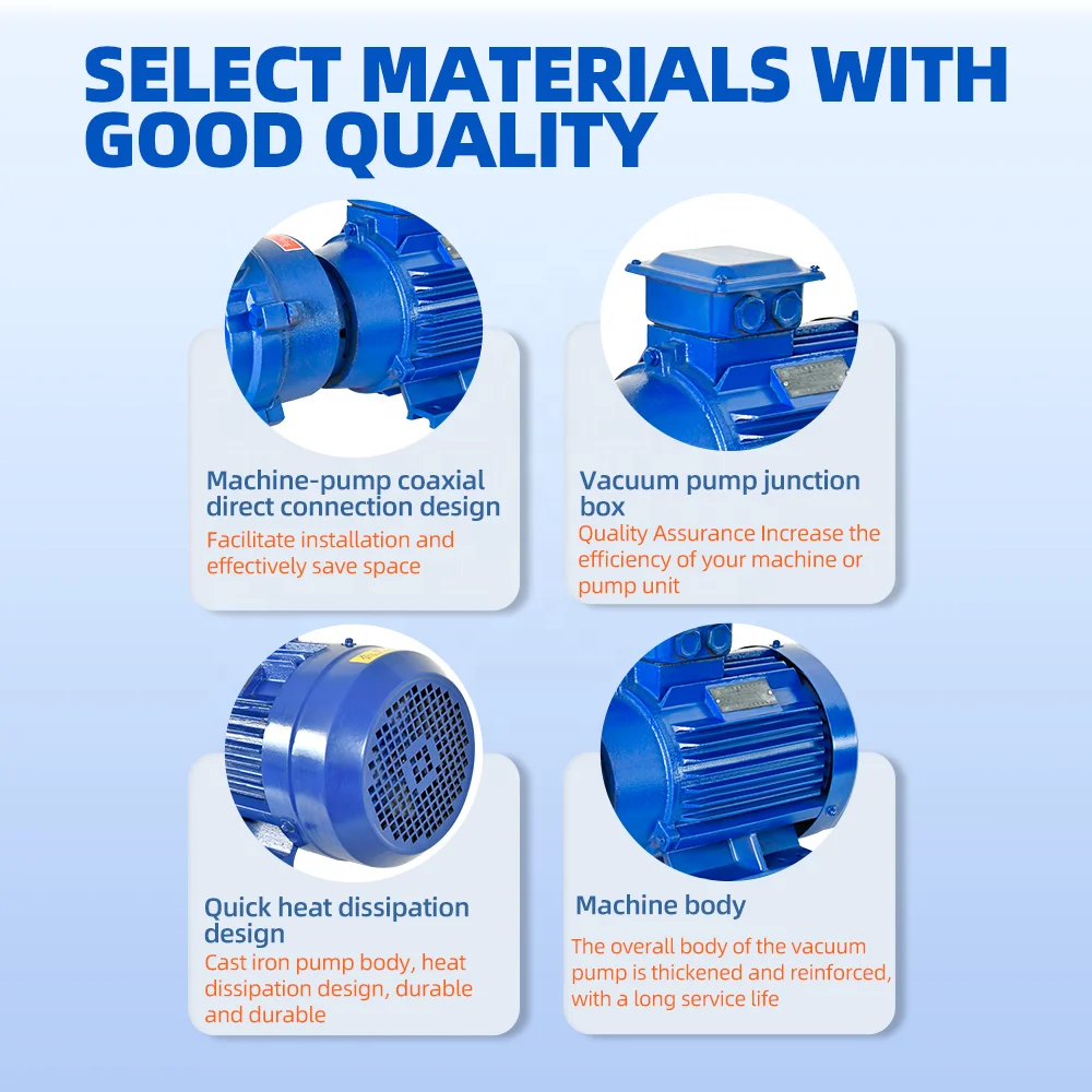 Industrial high vacuum Liquid Ring Pump water circulation vacuum pump compressor water ring vacuum pump