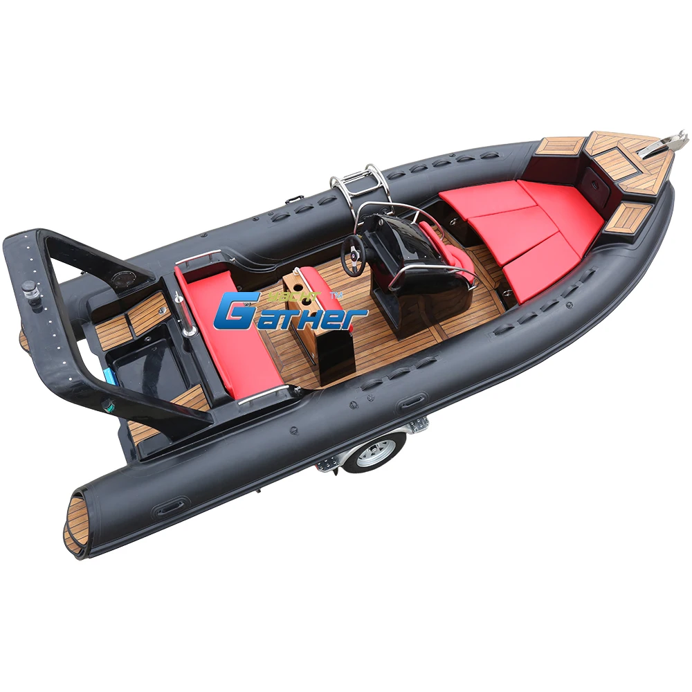 CE 20ft 6m luxury inflatable boat rib 600 sofa inflatable boat mantaray inflatable boat