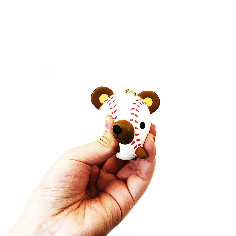 
Cheap custom polyurethane memory foam squishy slow rising soft anti stress ball for kids. 