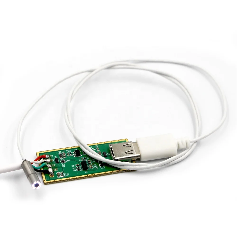 Split type 3.9mm Diameter 1mp 720P HD Usb Industrial Emedical endoscope Camera module with 6pcs LED Light