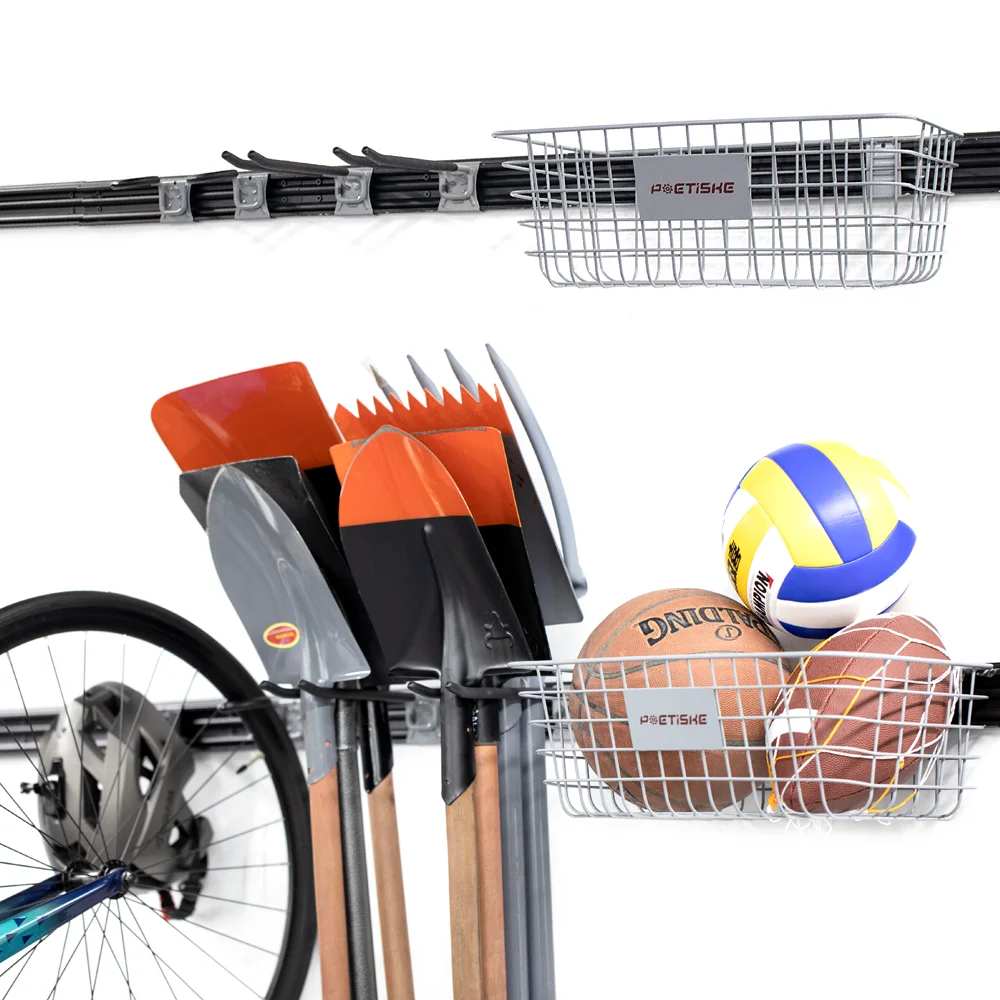 New Arrival Wall Storage Holders Wall Mounted Racks Utility Garage Tool Organizer