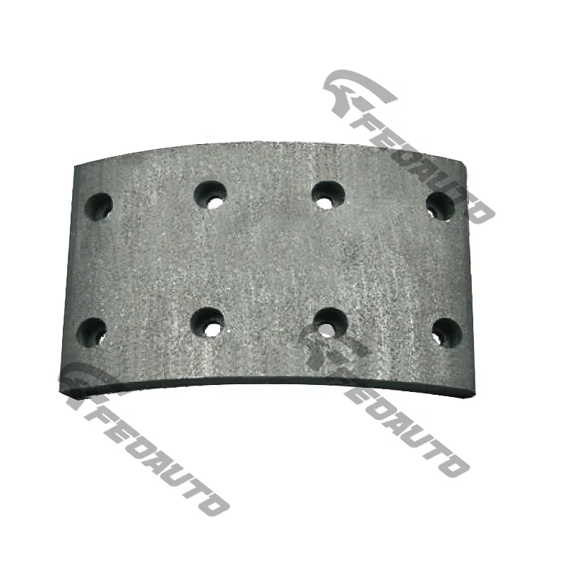 feoauto band brake linings 17105 truck brake lining raw material drum brake lining