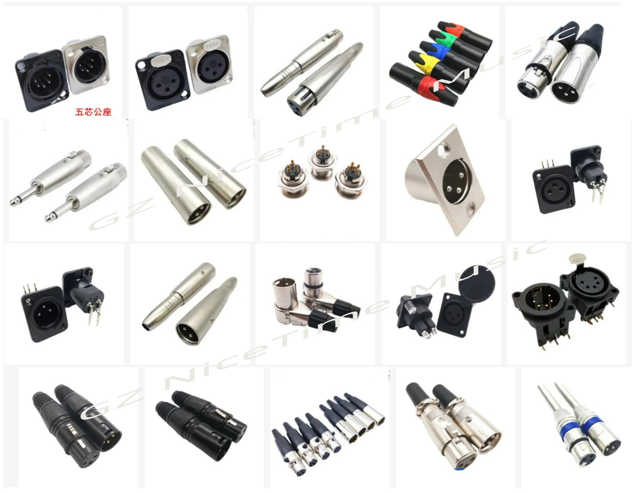 Suitable for Phone headphones with 1/2 ctia standard U-shaped microphone 3.5 microphone audio adapter