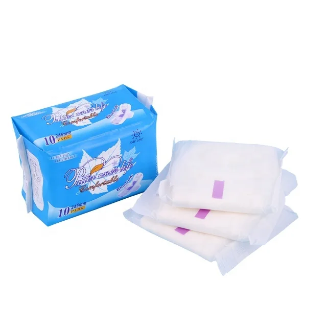 heavy flow extra long sanitary napkin with anion