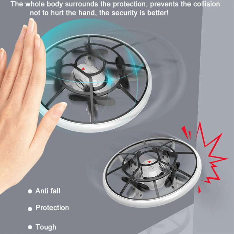 Global Drone GD23 Altitude Hold Drone RC Helicopter with Gyroscope Light for Beginner Kids Children Gifts RC Toys RC Plane