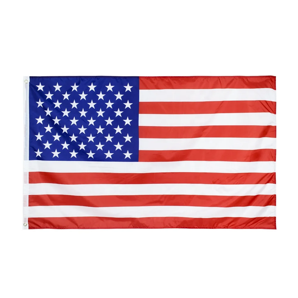 2023 hot sale printed american flags 3x5