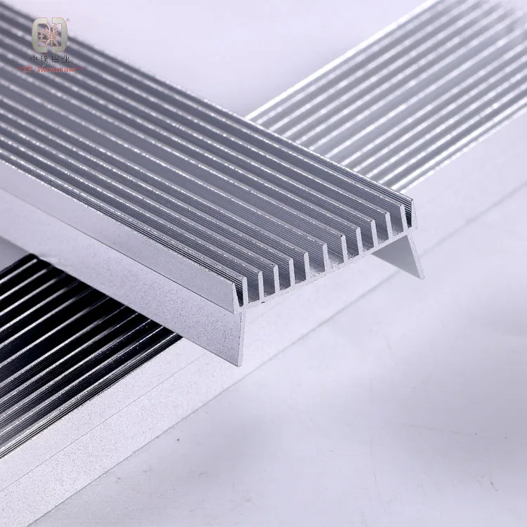 
extruded silver aluminum heat sinks 6063 T6 