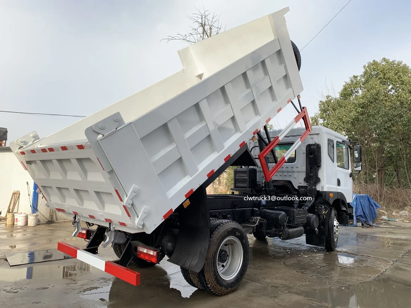 Dongfeng Granite Dump Trucks 15 Tons for Myanmar