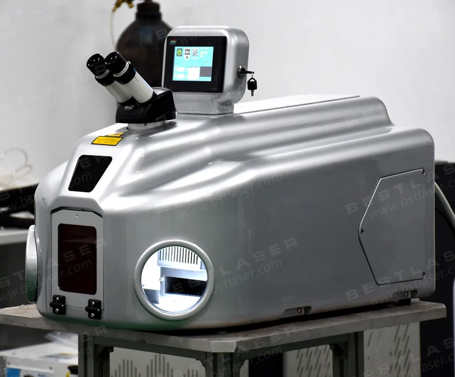 Small Portable 200w titanium silver gold jewelry laser beam lazer welding machine