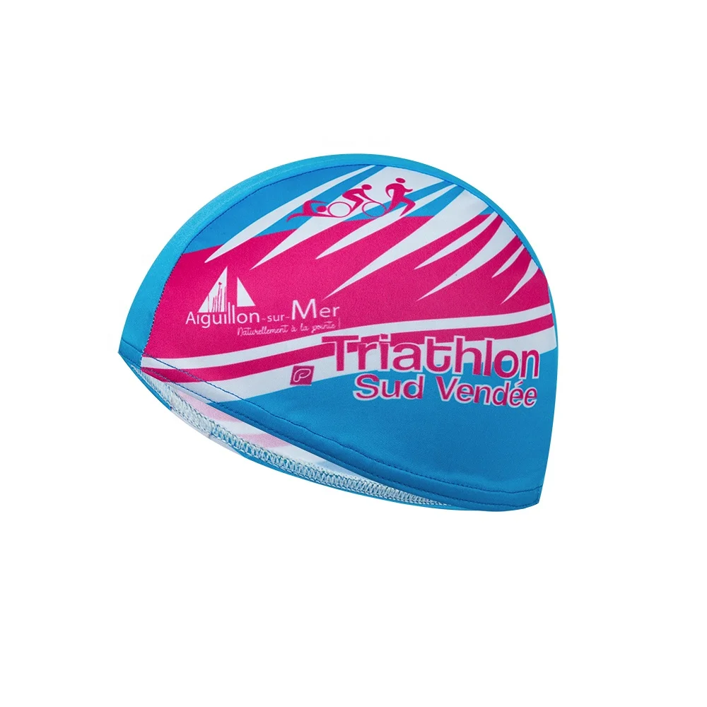 OEM Custom Logo Printed Custom Colored Swim Hat Suitable Seamless Hat Customized Waterproof Swimming Cap For Unisex
