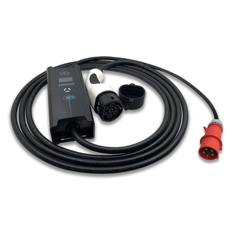 
Level 2 charger 32A 3 phase 22KW Type 2 electric car evse home charging station 