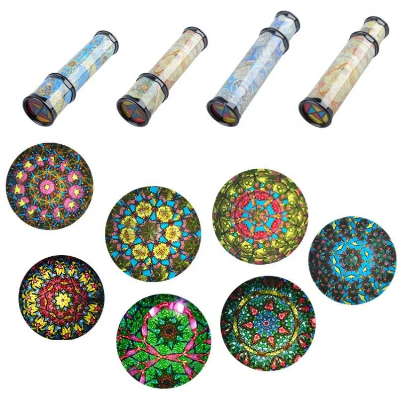 Hot selling Extended Rotation Adjustable Fancy Colored Kaleidoscope