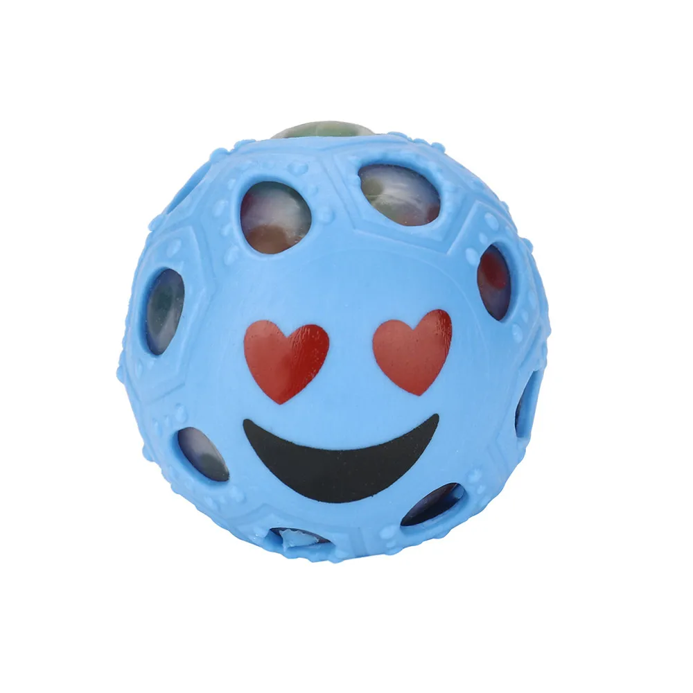 Emoj виноградный шарик, Губка из бисера, сжимаемая игрушка, медленно восстанавливающая форму мягкая игрушка для снятия стресса, мяч для снятия стресса, веселая игрушка для снятия стресса