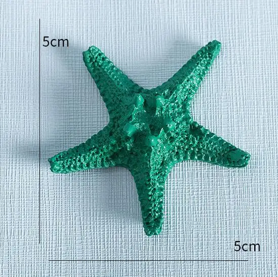 Resin artificial starfish Mediterranean starfish decorations Fish tank decorations