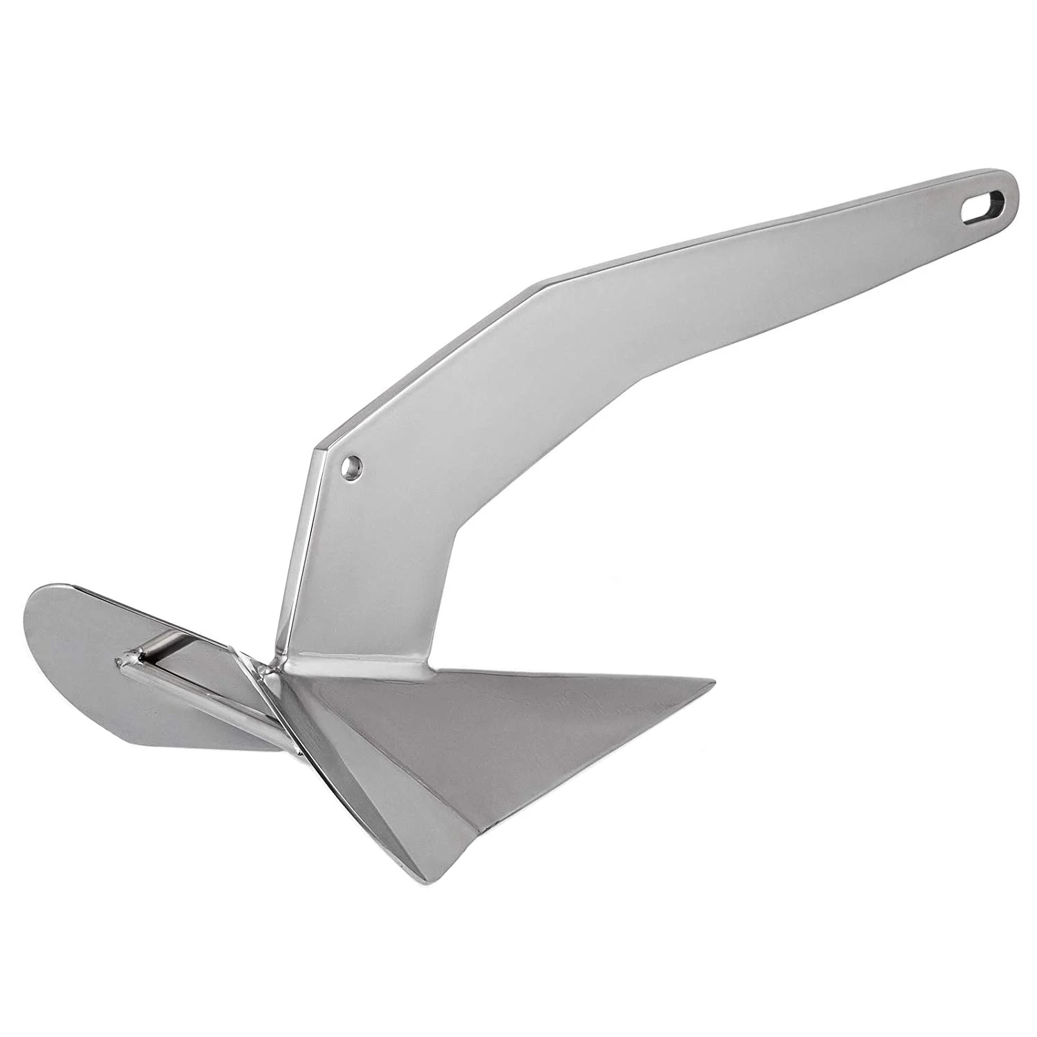  Mirror Polished 8kg 316 Stainless Steel Marine Ships Delta Anchors Accessories for Yacht