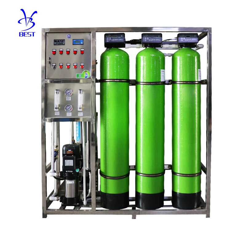 99.8% 500Lph Purification Drinking Water Treatment Plant  water purification systems reverse osmosis