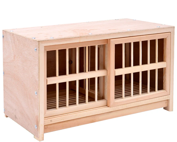 Wooden Birds House Pigeon Cage Breeding Modular Pigeons Cage Wooden Cage for Breeding Pigeons