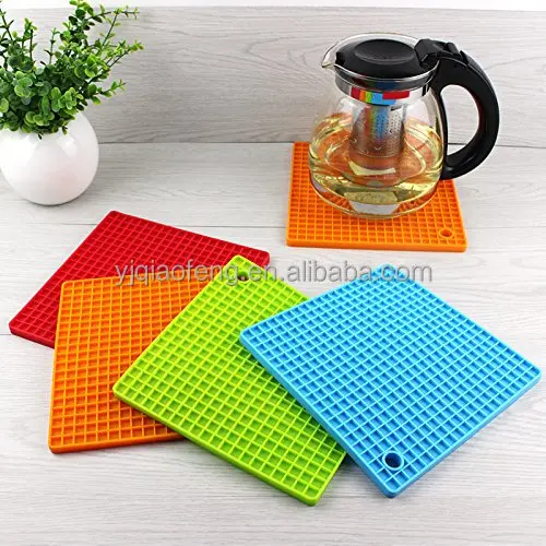 Baking Trivet, Rubber Hot Pads, Heat Resistant Table Mat for Hot Dishes