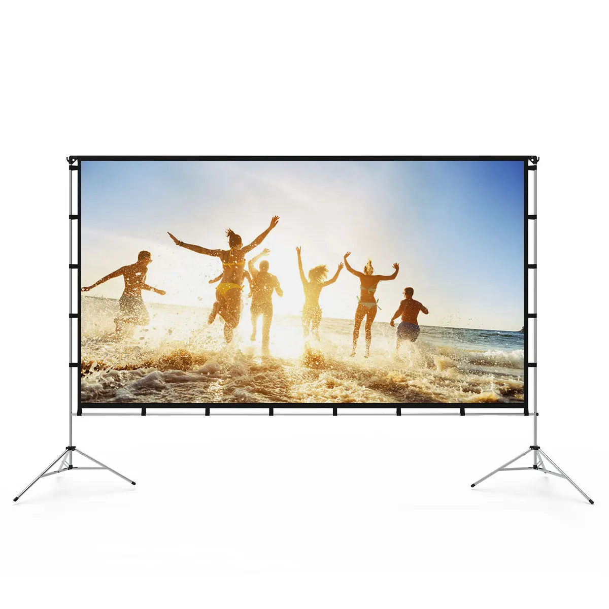 16:9 Home Cinema Aluminum Fixed Frame Projection Screen/Projector Screen