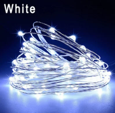 Luces decorativas 2M/5M/10M photo clip USB solar fairy lights lights outdoor christmas decoration curtain led fairy string light
