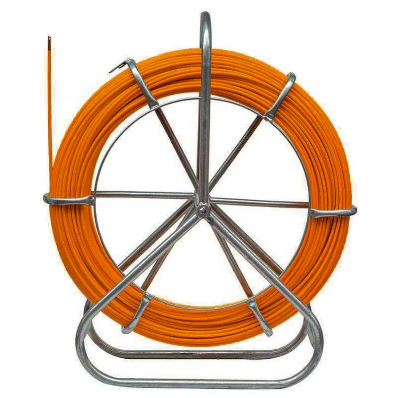 Fishtape Fiberglass FRP Traceable Wire  Cable Snake Running Rod And Conduit Cable Duct Rodder