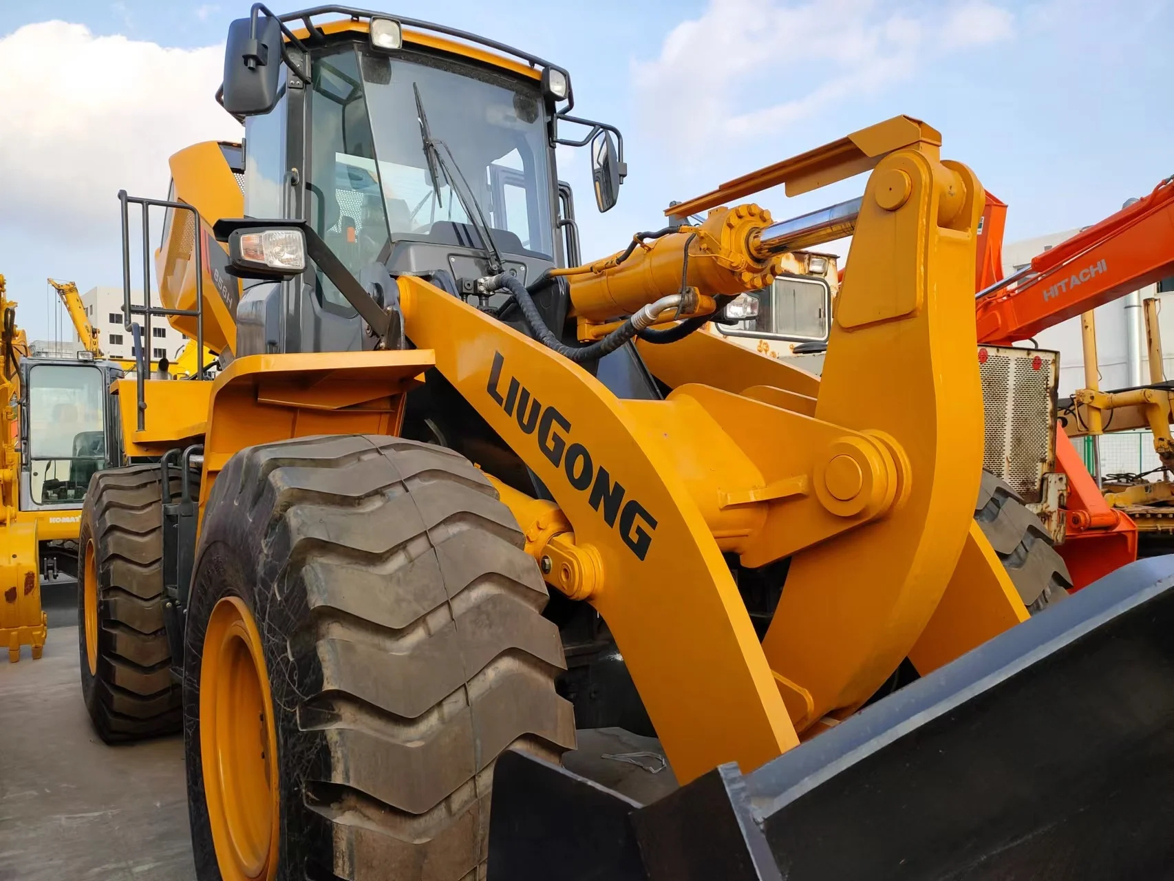 liugong CLG 856H China liugong clg856 5 ton wheel loader machine 856