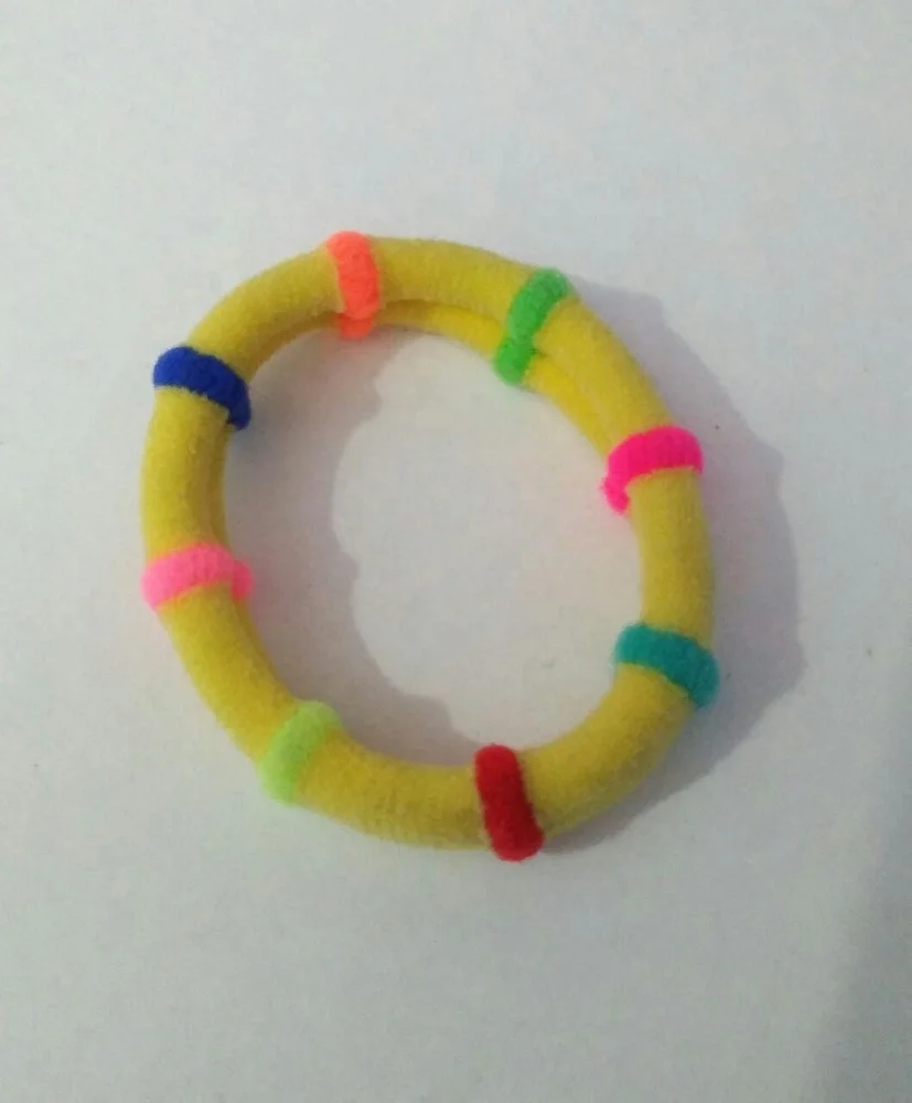 QJF-FQ-95C 9 видов цветов Низкая из махровой ткани, лента для волос вязальных машин по производству носков плетеный повязка на голову вязальных машин по производству носков