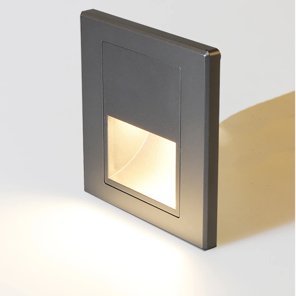 Алюминиевый угловой настенный светильник для дома