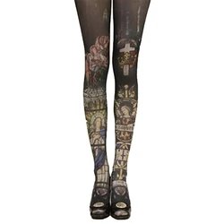 Большие тату-рукава на всю ногу под заказ, тату-чулки для ног
