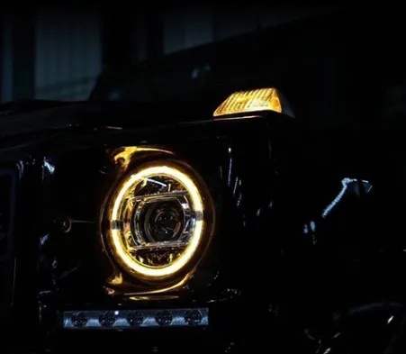 Новый стиль 2019-2021 СВЕТОДИОДНЫЕ ПОВОРОТНЫЕ огни боковая лампа для Mercedes-Benz G-class обновление до W463A W464