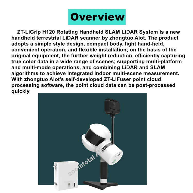 120 м 320000pts/s Las/Ply/LiData ручной вращающийся лазерный 3D сканер liDAR and SLAM алгоритм для туннелей