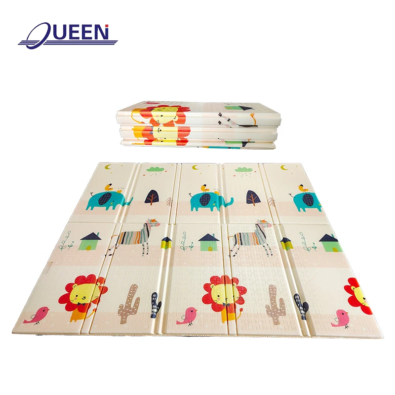 Оптовая продажа складной детский игровой коврик LINYIQUEEN 200*180 см