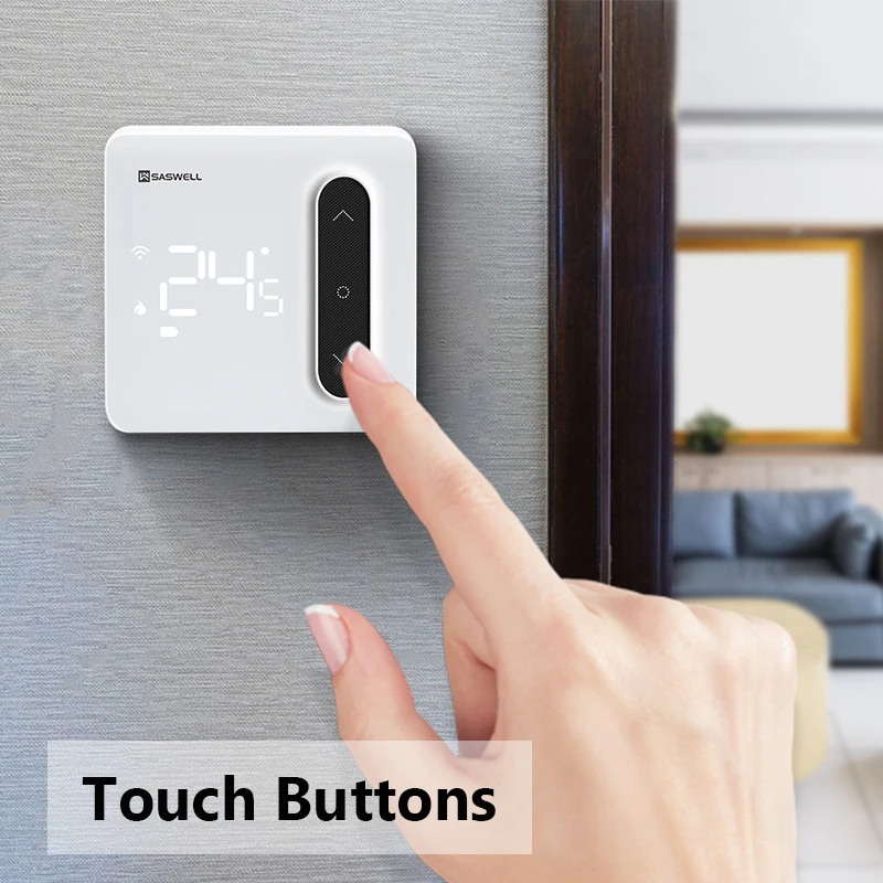 Smart Radiator Valves TRV with sensor Wireless Control Boiler Zigbee connection