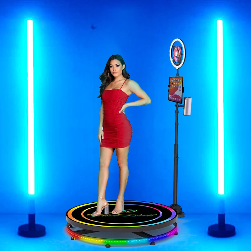 led video fill light rgb 18w 4ft rgb led tube lights 360 photo booth professional lighting