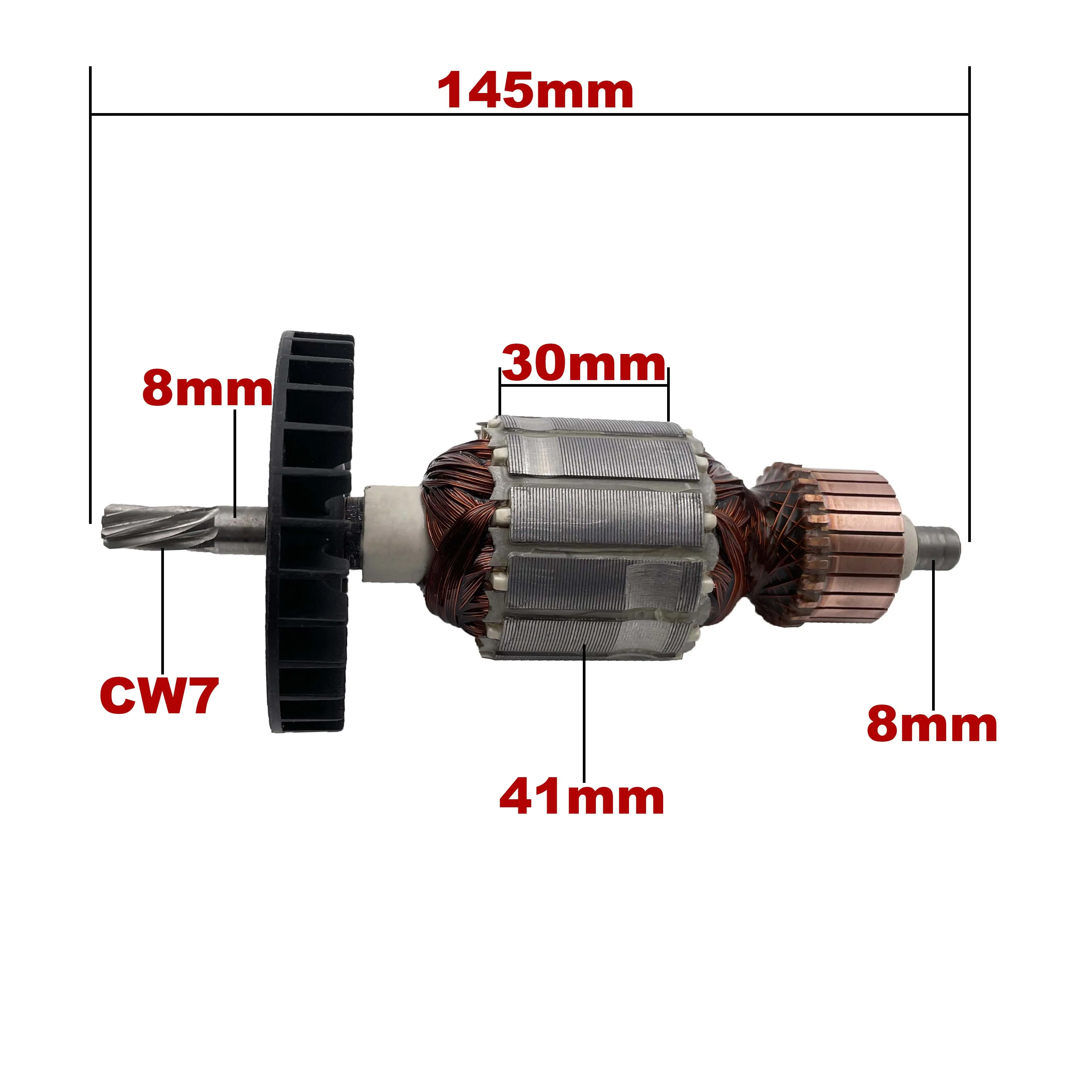 AC220V-240V Armature Rotor Replacement for Polishing Machine PV7000C PV 7000C