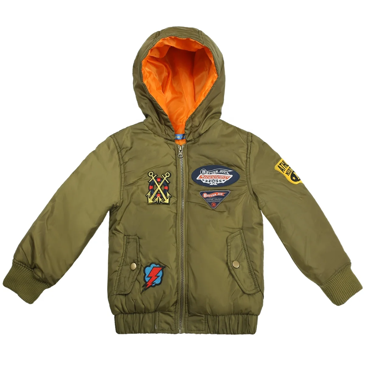 
Hot Fashion Winter Outdoor Hooded Kids Wear Coats Boys Down Jacket 